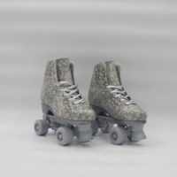 Bon prix Skate professionnel Quad Roller Slalom coulissant patinage libre réglable PVC roue en cuir PVC pour les enfants