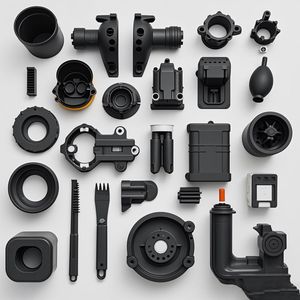 Hym tùy chỉnh nhựa ép phun một phần CNC gia công <span class=keywords><strong>PMMA</strong></span> bộ phận OEM tùy chỉnh CNC Acrylic bộ phận nhựa - Product Image 1