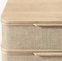 Commode de salon 3 niveaux et 6 tiroirs, fabriquée à la main avec soin, durable et exquise, collection 2026 de haute qualité