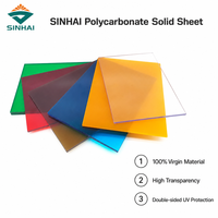 Plaque de polycarbonate solide transparente Rollo Policarbonato 2 mm 3 mm pour la construction de toitures continues et de serres