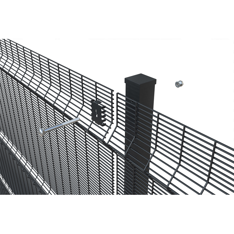 latest company news about Durable welded 358 anti climb high security wire mesh fence  1