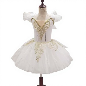 Gonna <span class=keywords><strong>da</strong></span> Balletto per Bambine in Tessuto di Nylon Tutù e Gonne Abbigliamento <span class=keywords><strong>da</strong></span> Danza per Spettacoli - Product Image 1