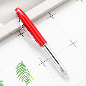 Werbeartikel <span class=keywords><strong>3</strong></span>-in-1 Multifunktionale Aluminium-Metallstifte mit Individuellem Logo Geschenke mit Licht LED-Stylus - Product Image 6