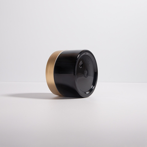 Trong Kho 100 Ml 3.3Oz Pet Nhựa Sang Trọng Container Mắt Màu Đen Mặt Kem Jar 100G Kem Dưỡng Da Bơ Lọ Với Vàng Nắp - Product Image 3