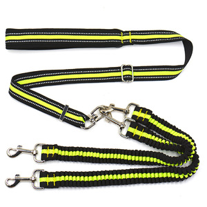 Nylon Dog Leash Double Headed Large Dog Durable Two Dog Walking Lead - Product Image 3