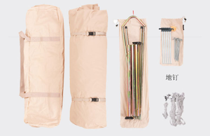 Tienda de Campaña Yurta India Impermeable Directo de Fábrica, Toldo Grueso Resistente al Viento, Tela de Algodón y PVC, Tamaño Grande, Ligera, para Campamento al Aire Libre - Product Image 6