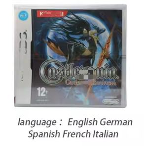 Cartes de jeux pour <span class=keywords><strong>Nintendo</strong></span> <span class=keywords><strong>Ds</strong></span> 3ds <span class=keywords><strong>2ds</strong></span> Version EU de la série italienne Castlevaniaed Order of Ecclesia Dawn of Sorrow <span class=keywords><strong>Ds</strong></span> - Product Image 4