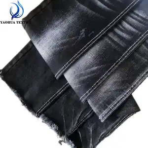 2127 Super soft yarn high quality double core cotton stretch jeans denim fabric