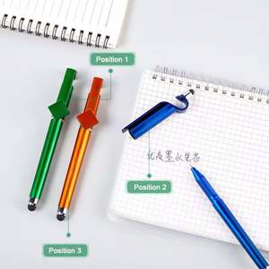 Stylo Gel Multifonctionnel avec Support Téléphone Tactile et Code QR, Impression Logo Personnalisé, Cadeau d'Affaires Promotionnel, Vente en Gros Usine - Product Image 4