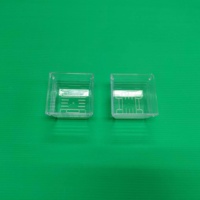 Organisateur de tiroir carré transparent en PS recyclable pour produits ménagers, marque Huadong, personnalisable et écologique