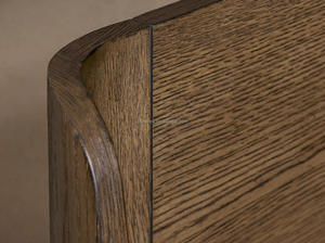 Cama de Madera Moderna de Alta Calidad con Diseño Francés Simple, Tamaño King, Color Personalizado, Tallada a Mano, Duradera - Product Image 4