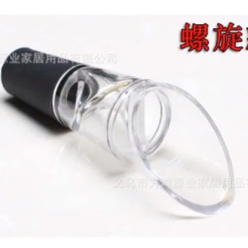 Spiral wine pour opp bag