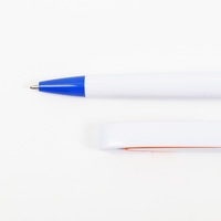 Stylo bille rétractable en plastique FEMA avec grand clip, logo personnalisé, vente en gros, stylo publicitaire promotionnel pour le bureau