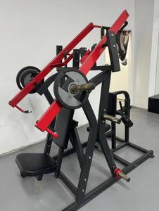 Machine de musculation professionnelle double fonction : <span class=keywords><strong>banc</strong></span> d'extension dorsale, presse pectorale isolalette et machine de tirage dorsal - Product Image 2