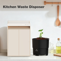 Composteur de recyclage d'ingrédients de déchets alimentaires biologiques de cuisine entièrement automatique Composteur de déchets alimentaires ménagers