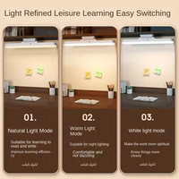 Lampe télécommandée à adsorption magnétique pour la protection des yeux 800mA Cool Light Usb Powered Rechargeable Learning Lights