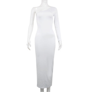 Senza maniche senza spalline scava fuori abiti da sera <span class=keywords><strong>Sexy</strong></span> nero <span class=keywords><strong>Sexy</strong></span> Women Party Dress <span class=keywords><strong>2023</strong></span> Summer Solid Long Dresses - Product Image 3
