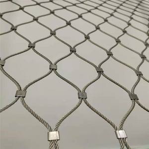 Filet en acier inoxydable à haute résistance à la traction, <span class=keywords><strong>flexible</strong></span>, pour <span class=keywords><strong>cage</strong></span> à oiseaux, filet de volière en style expansé pour perroquets - Product Image 3