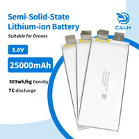 Batterie RC 6s 7S 12S 14S 18S Lipo 3.6v Li Ion 25ah Batterie de drone agricole pour drone