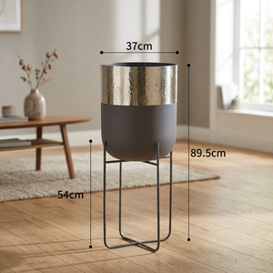 ชาวไร่โลหะที่มีขาตั้งในการตกแต่งสองโทน - Product Image 3