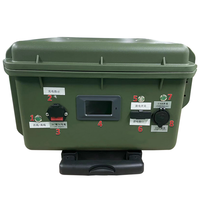 Fuente de alimentación de UPS de comunicación estabilizada de voltaje de emergencia para exteriores DC AC de 2000W, 1: 2