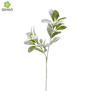 Plante Artificielle Feuille d'Oreille de Mouton, Fleur Décorative, Pièce Unique, Décoration Intérieure, Feuilles Hautement Réalistes - Product Image 5