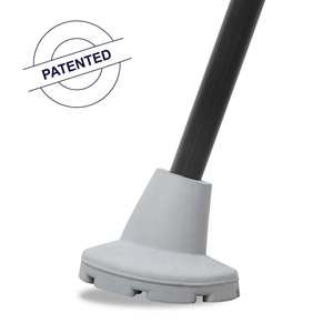 Puntas Antideslizantes para Muletas de 22 mm, 21 mm y 20 mm (x2 unidades), Férulas de Goma Grises KMINA K10036 - Product Image 5