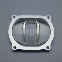 Lentille de lampadaire LED en verre de 107 mm 160*120 degrés pour lampadaires LED KL-sl107 87 18