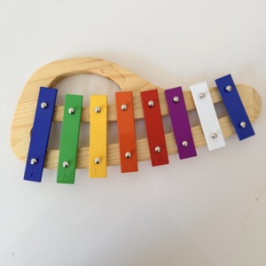 Piano Orff 8 notes, basson et <span class=keywords><strong>xylophone</strong></span>, instrument de musique pour enfants, percussion, sacoche, matériau <span class=keywords><strong>en</strong></span> <span class=keywords><strong>fer</strong></span>, bois - Product Image 6
