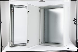 Caja Eléctrica Impermeable de Fibra de Vidrio Saipwell IP66, FRP/GRP/SMC ANTIER 4X, Caja Eléctrica Impermeable de Fibra de Vidrio SMC - Product Image 3