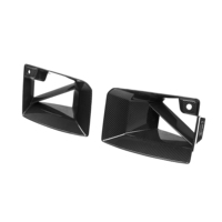 Garniture de ventilation latérale avant en fibre de carbone sèche style MP pour BMW M2 G87 2 portes 2023+ Kits carrosserie G87 Conduits d'air