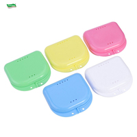 Boîte de rangement pour prothèses dentaires CoralClean, en plastique médical, personnalisable, sans BPA, certifiée CE, couleur personnalisée, pratique et portable