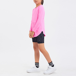 LuckPanther, nuevo diseño de camisetas para niñas, ropa deportiva, ropa de gimnasio, ropa de Yoga de manga larga para niños, ropa deportiva para niñas - Product Image 2