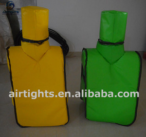 Trung Quốc Nhà máy tùy chỉnh màu sắc kích thước nhỏ Knock Off đầu của bạn Inflatable Joust trò chơi với cực - Product Image 4