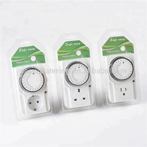 <span class=keywords><strong>Timer</strong></span> Sockel Gewächshaus Grow Light Mechanical 24 Stunden Mini Elektro <span class=keywords><strong>Timer</strong></span> - Product Image 4