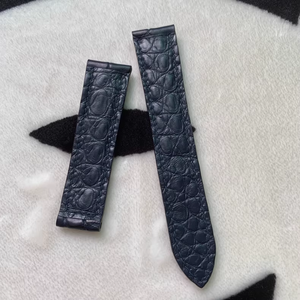 Correa <span class=keywords><strong>de</strong></span> Reloj <span class=keywords><strong>de</strong></span> Cuero Genuino <span class=keywords><strong>de</strong></span> Cocodrilo Americano <span class=keywords><strong>de</strong></span> Alta Calidad y Lujo para Hombre, Ajustable, Hecha a Mano y Personalizada - Product Image 3