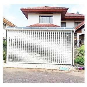 Porte in alluminio Guangzhou per prezzi esterni, tapparella in alluminio di sicurezza per porte d'ingresso del negozio - Product Image 2