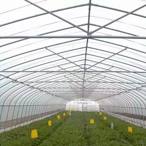 Agricultura Single Span Germinación Sandía Invernadero Material Perfil Aire acondicionado Techo curvo <span class=keywords><strong>Lechuga</strong></span> Invernadero para la venta - Product Image 6