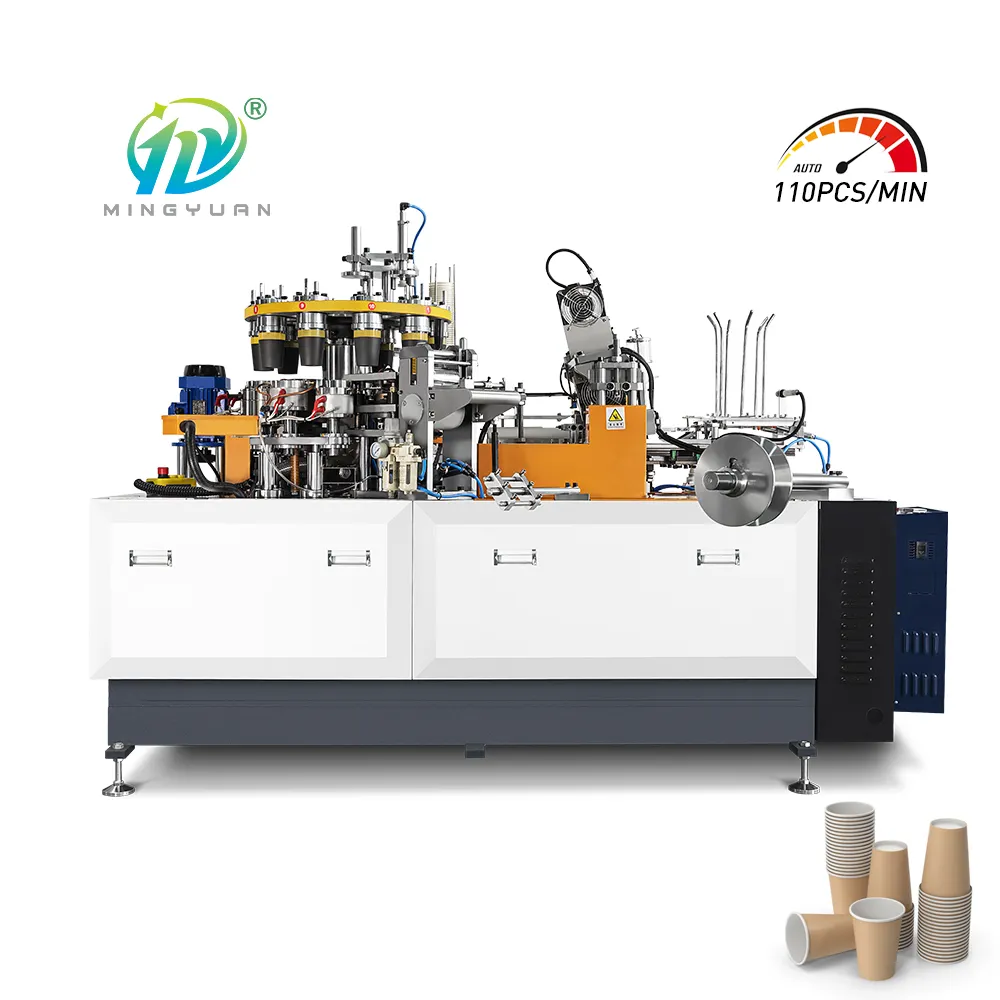 100-130pcs/min Paper Cup Machine Fully Automatic 2~16OZ Paper Cup Making Machine Price In Pakistan Paper Cup Making Machine