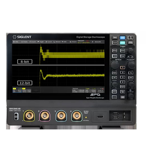 Oscilloscope Siglent SDS1204X HD 4 canaux 2 GHz, mémoire 100 Mpts/canal, taux de mise à jour 500 000 Wfm/s, alimentation, machine complète SDS120 - Product Image 5