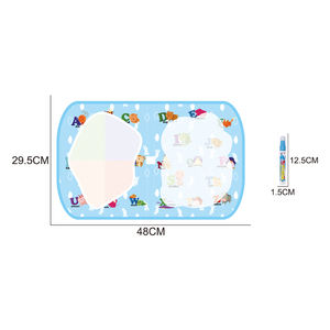 携帯型落書きドローイングパッド子供用クリエイティブ栽培ナギックドロートイ漫画アルファベットスタイル水キャンバス絵画ペン付き - Product Image 5