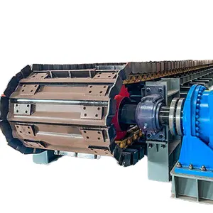 Convoyeur d'alimentation de tablier robuste professionnel d'usine pour une manipulation et un stockage efficaces des matériaux