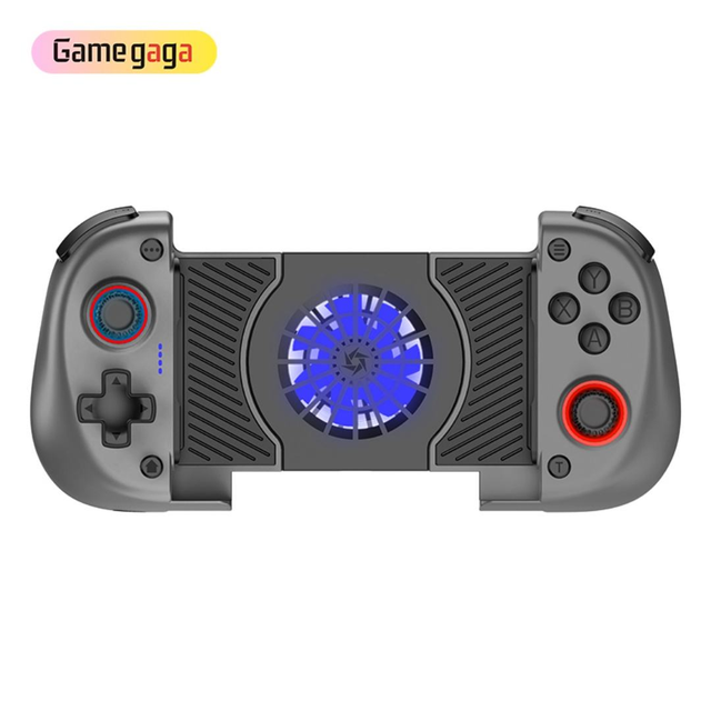 Gamegaga X3 Stretching Game Controller 2-in-1 Wireless BT Cooling Fan Double Vibration Motors 370mAh Mobile Phone Android/iOS/NS