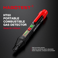Détecteur de fuite de gaz avec alarme sonore, mini détecteur de gaz combustible HABOTEST HT60 pour le méthane naturel