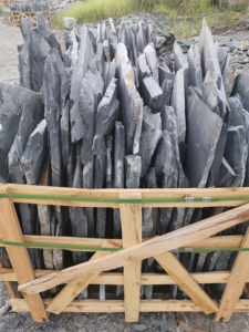 Đá Phiến Đen Tự Nhiên Đá Phiến Ngẫu Nhiên Để Trang Trí Sàn Ngoài Trời - Product Image 4