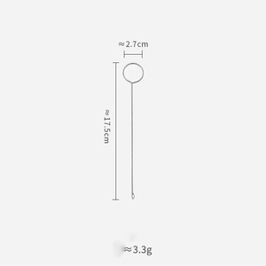 Grosir aksesori jahit logam kait pembalik <span class=keywords><strong>Loop</strong></span> dengan kait untuk memutar tabung kain & mengikat - Product Image 5