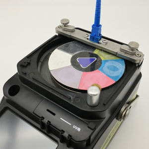 Machine de polissage de connecteurs de fibres portables HY-90, machine de meulage et de polissage de fibres optiques, mini polisseuse de fibres - Product Image 5