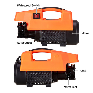 Portatile 220V pompa ad alta pressione autolavaggio <span class=keywords><strong>auto</strong></span>-adescante in acciaio inox rame automatico in plastica del motore manuale acqua <span class=keywords><strong>auto</strong></span> lavatrice - Product Image 5