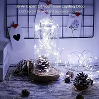 Vente en gros série 2032 guirlandes lumineuses 1M 2M 3M longues veilleuses douces et belles lumières de chambre à coucher pour la décoration intérieure
