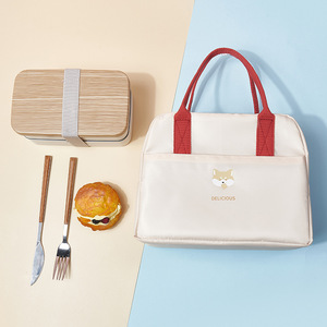 <span class=keywords><strong>Bolsa</strong></span> Térmica para Almuerzo Minimalista Macaron, Aislada, <span class=keywords><strong>de</strong></span> Doble Capa, Impermeable, Gran Capacidad - Product Image 3